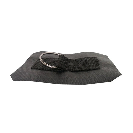 Ancre flexible en PVC Atlan avec un anneau en D, conçue pour la fixation sécurisée en kayak ou bateau.