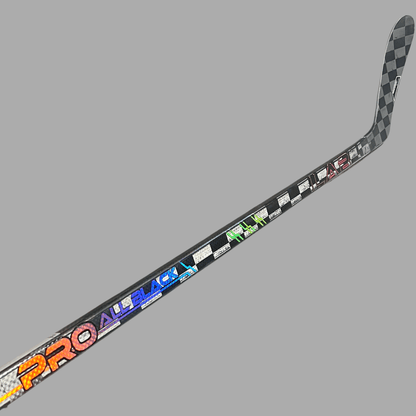 Pro All Black V2 Hockey Stick - Junior
