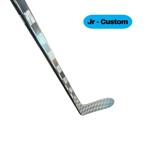 Bâton de hockey junior personnalisé Pro All Black LabHockey