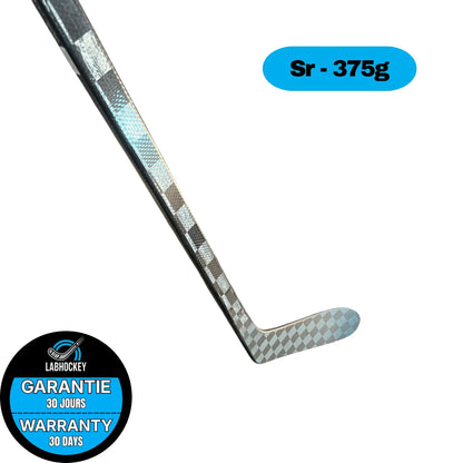 Bâton de hockey senior Pro All Black 375g LabHockey
