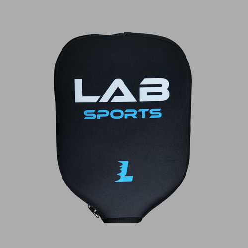 Housse de protection LabSports pour raquette de pickleball offrant une protection contre les rayures et les impacts.