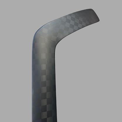 LabSports carbon goalie stick neck profile close-up