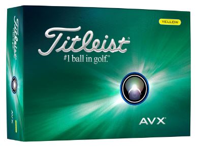 Balles de golf Titleist AVX 2024, paquet de 24, balles de golf de haute performance pour joueurs de Golf Stuff
