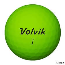Balles de golf Volvik Vimax Soft vertes en emballage de 3, marque Golf Stuff, pour performance et douceur sur le terrain
