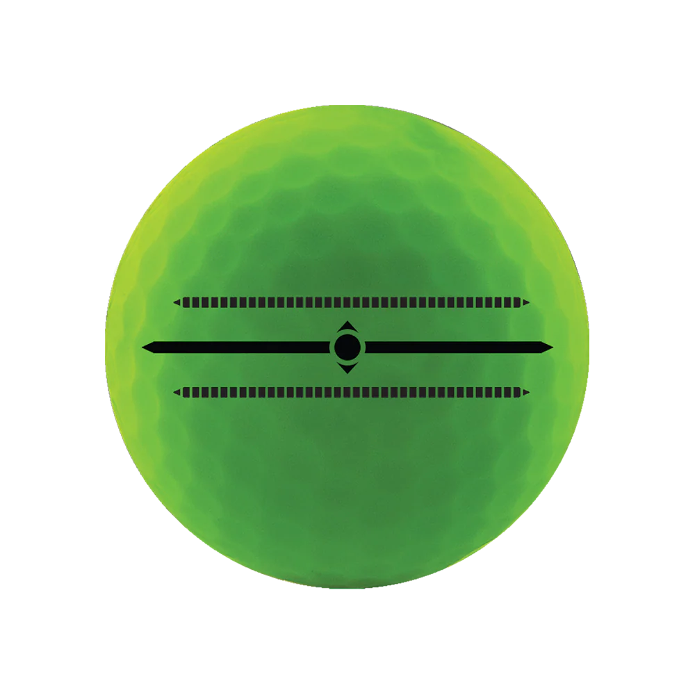 Balles de golf Volvik Vivid 2022, balles de golf de marque Golf Stuff, avec design coloré et surface brillante visible en image.
