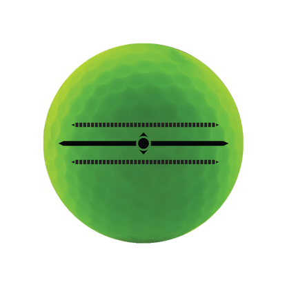 Balles de golf Volvik Vivid 2022, balles de golf de marque Golf Stuff, avec design coloré et surface brillante visible en image.